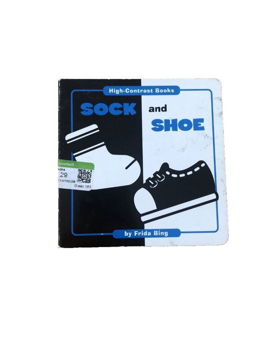 Sock and Shoe High Contrast Books - board book, Flying Frog 2009 Good